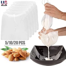 20Pcs Reusable Extra Large Home Wine Brew Bags Fine Mesh Strainer Bag New USA