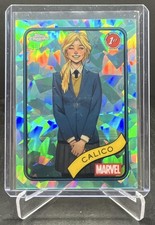 2025 Topps Chrome Sapphire Marvel Calico 1st Aqua 55/75 #67