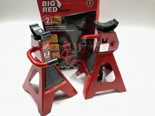 Torin Big Red T42002 Steel Jack Stands - 2 Ton 4000 Lb Capacity Pair Torin Big Red T42002 Steel Jack Stands - 2 Ton 4000 Lb Capacity Pair