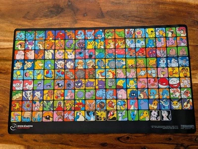 Pokemon Professor Playmat Gen 1 KANTO TCG CUSTOM Program - Bild 1 von 2