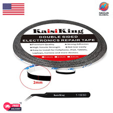 Double Sided Adhesive Tape 2mm 3mm 50m LCD Screen Repair Phone Tablet