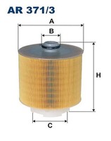 Filtron Ar 371/3 Luftfilter FüR Audi