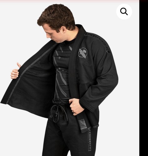 Men’s Hayabusa Lightweight Jiu Jitsu Gi Sz A3 with White Belt - Picture 2 of 14