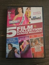 5 Film Collection: Sandra Bullock (DVD, 2015, 5-Disc Set) Used Great Free Ship 5 Film Collection: Sandra Bullock (DVD, 2015, 5-Disc Set) Used Great Free Ship