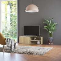 Tv-Schrank Sonoma-Eiche 120X34X37 Cm Holzwerkstoff