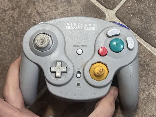 Nintendo Gamecube Wavebird Wireless Controller Only DOL-004 Tested NO RECEIVER - Picture 2 of 7