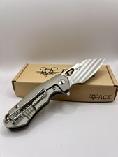 Giant Mouse ACE RIV Titanium/M390 Folding Knife