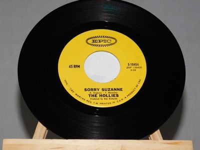 THE HOLLIES 45 '' Sorry Suzanne '' EPIC Canada 1969'