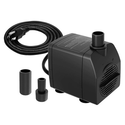 Knifel Submersible Pump 200GPH with Over Heating Protection, Black-200gph