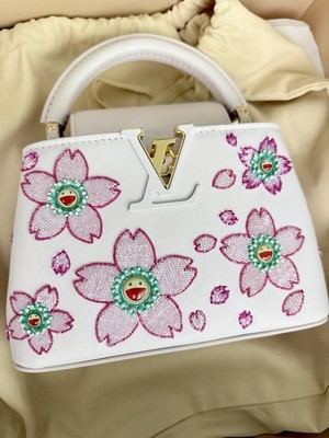 2025 Louis Vuitton x Takashi Murakami Capucines Mini Sakura Cherry