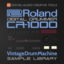 Roland CR-1000 Drum Machine Sample Library 16 Samples - Instant Access