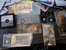 Fractional Gold Bars Karat Note Gold Nugget Goldbacks Joblot