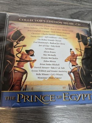 The Prince Of Egypt Soundtrack CD 90s Cartoon Movie Music