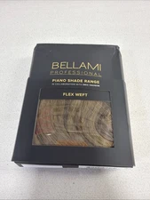 BELLAMI EXTENSIONS  FLEX WEFT PIANO SHADE RANGE 20in 145g Color Coconut Brulee