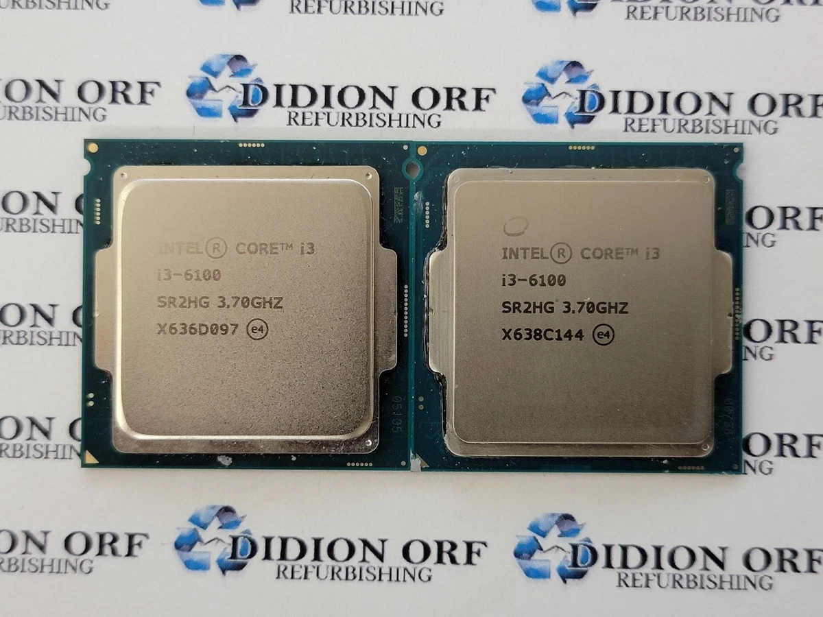 Intel Computer Processors Intel Core i3-6100 Processor Model for