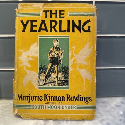 The Yearling 1938 Marjorie Kinnan Rawlings Scribner HC w/ Original Dust Jacket