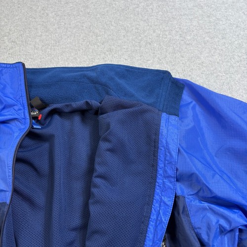 Vintage Patagonia Jacket Men Large Blue Full Zip Windbreaker Outdoor Hike READ - Picture 3 of 15