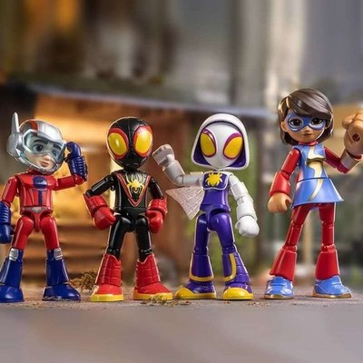 Marvel Avengers Spiderman Ironman Figur Bausteine Konvolut Spidey Kinder Spielzeug