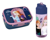 Trinkflasche 430 Ml + Brotdose Frozen EisköNigin Elsa & Anna, Pausenset