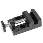 Mini Bench Table Vise Hobby Jewelers Mountable Vice Clamp Tool Black Aluminum