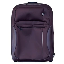 Tumi Tech Wheelie Roller Bag Burgundy Weekend Travel Suitcase Luggage 22x14x8