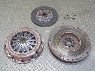 #ad 00 05 TOYOTA MR2 SPYDER ZZW30L SMT FLYWHEEL CLUTCH PRESSURE PLATE SET OEM $106.27