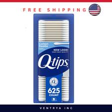 Q-tips 625 Count Cotton Swabs Original 100 Cotton for Hygiene  Beauty