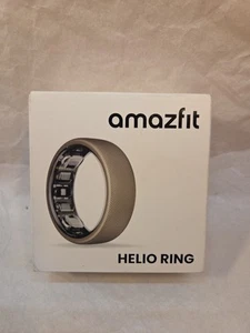 Amazfit Helio Smart Ring - No Subscription, Monitor Sleep, Heart Rate, Titanium.