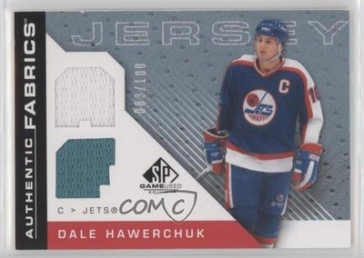 2007 SP Game Used Edition Authentic Fabrics Rainbow /100 Dale Hawerchuk HOF 1o3