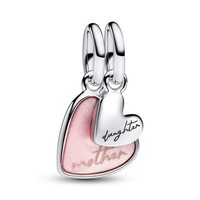 Pandora Schmuck Charm-AnhäNger Silber Mutter Und Tochter 793766C01