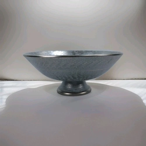 Stangl Pottery #4028 Experimental Color 1960 Footed Bowl Extremely Hard To Find