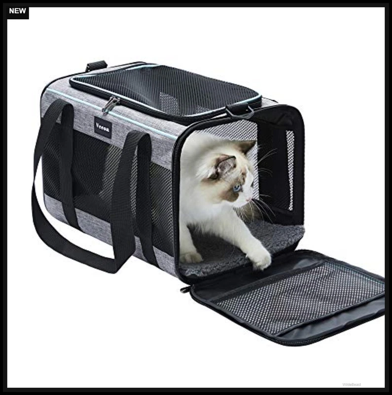 Soft-Sided Carrier 17.5x11x11 Airline Travel