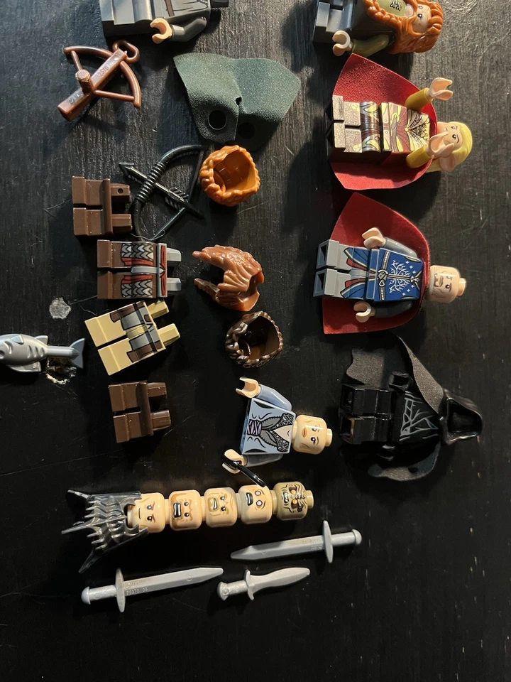 Lego Lord Of The Rings Minifigure Lot - Aragorn - Nazgûl - Uruk-Hai - & More - Image 3 of 4