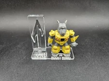 Battle Beasts Rocky Rhino #9 Acrylic Base Set *** No Toy Included ***