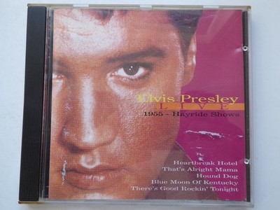 ELVIS PRESLEY live 1955 - hayride show NM/VG (CD Album, Rockabilly, Master Tone)