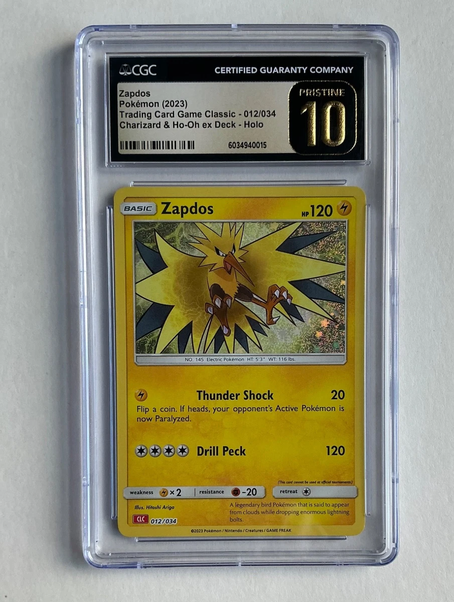 Zapdos 012/034 Trading Card Game Classic for sale | eBay