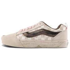 POP MART x Vans Knu Skool Skateboard Shoes Unisex Light Beige - VN000EE6H11