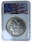 1896 (P) $1 Morgan Silver Dollar USA Coin Grading "Mint State 67" Slab