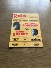 The Ring Magazine 1973 June - July George Foreman Boxing Magazine 