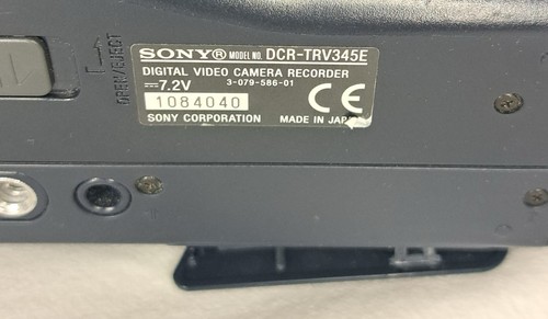 Camescope SONY DCR-TRV345E Hi8 Video8 Handycam DIGITAL VIDEO CAMERA RECORDER - Picture 13 of 19
