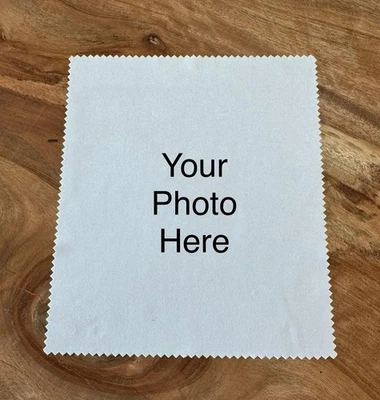 Custom personalised Photo Image Glasses Screen Lens Cleaning Cloth