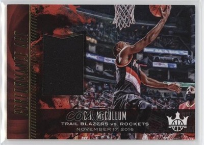 2017-18 Panini Court Kings Performance Art Jerseys 72/299 CJ McCollum #PA-CM 5h8