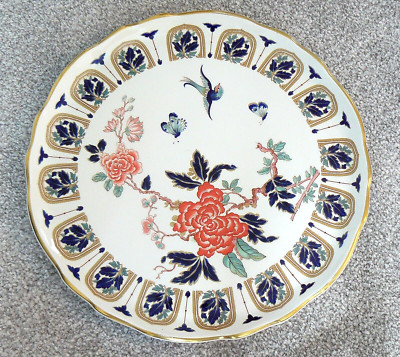 JAMES KENT Old Foley - Porzellan KUCHENTELLER oder PLATTE - EASTERN GLORY - 27cms