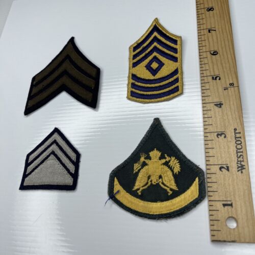 F Mixed Lot Bulk Vtg Retro Patches US Army First Sergeant - Picture 2 of 4
