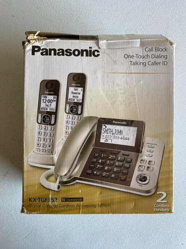 PANASONIC Corded / Cordless Phone System KX-TGF352N