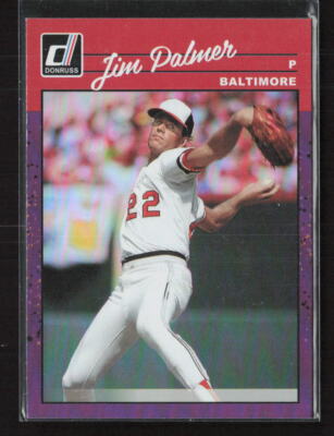2023 Donruss #256 Jim Palmer Purple Baltimore Orioles (V)