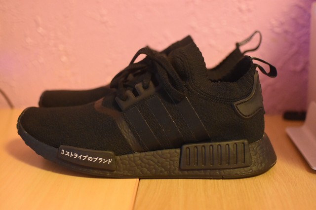 adidas nmd primeknit triple black