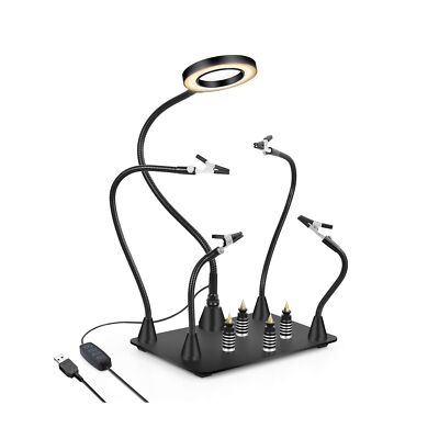 Magnetic Helping Hand, Soldering Helping Hands, PCB Circuit Board Holder with...