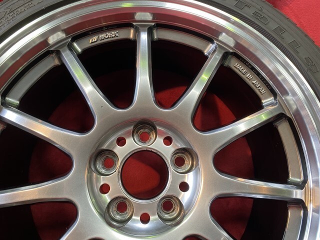 JDM WORK EMOTION 11R 17inch 7J +47 5H-100 4 Wheels | Japan
