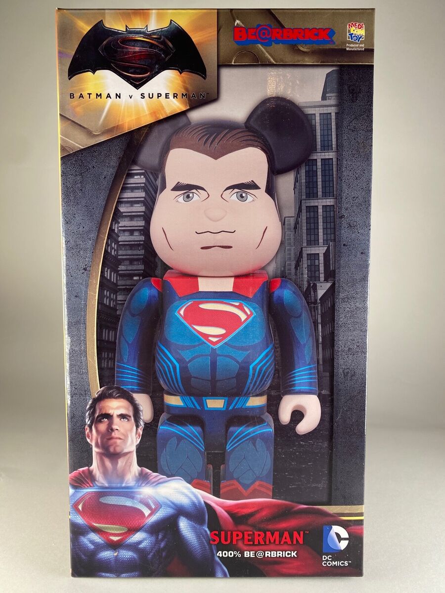 MEDICOM TOY BE@RBRICK SUPERMAN BATMAN